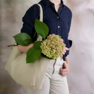 Le Marche Tote Bag - white