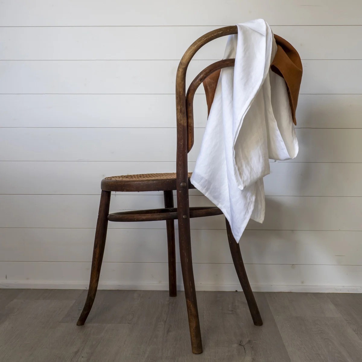 French Consul linen table runner white European linen made in Europe