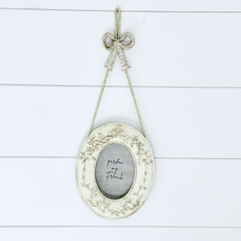 French Consul Framed linen quote printed on European linen